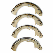 Колодки тормозные барабанные Double Force, комплект на ось (4 шт), арт. DFS8512