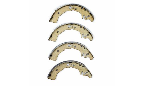 Колодки тормозные барабанные Double Force, комплект на ось (4 шт), арт. DFS0108