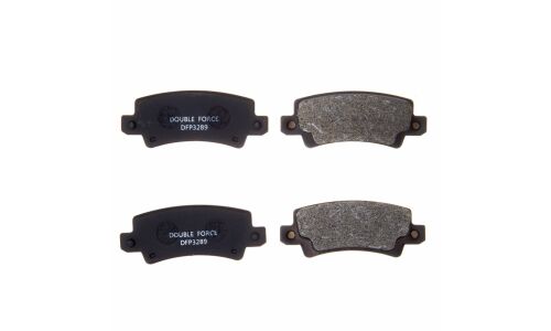Колодки тормозные дисковые Double Force, задние, комплект на ось (4 шт), арт. DFP3289
