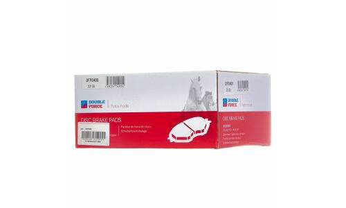 Колодки тормозные дисковые Double Force, передние, комплект на ось (4 шт), арт. DFP3400