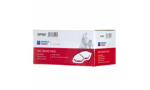 Колодки тормозные дисковые Double Force, передние, комплект на ось (4 шт), арт. DFP367