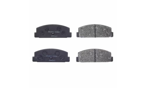 Колодки тормозные дисковые Double Force, задние, комплект на ось (4 шт), арт. DFP1027