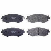 Колодки тормозные дисковые Double Force, передние, комплект на ось (4 шт), арт. DFP1008