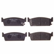 Колодки тормозные дисковые Double Force, задние, комплект на ось (4 шт), арт. DFP7031