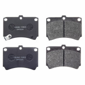 Колодки тормозные дисковые Double Force, передние, комплект на ось (4 шт), арт. DFP1024