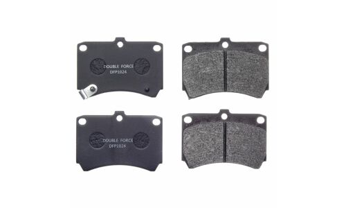 Колодки тормозные дисковые Double Force, передние, комплект на ось (4 шт), арт. DFP1024