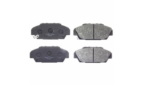 Колодки тормозные дисковые Double Force, передние, комплект на ось (4 шт), арт. DFP996