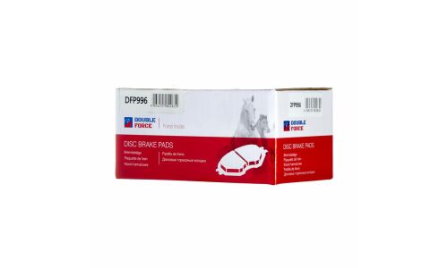Колодки тормозные дисковые Double Force, передние, комплект на ось (4 шт), арт. DFP996