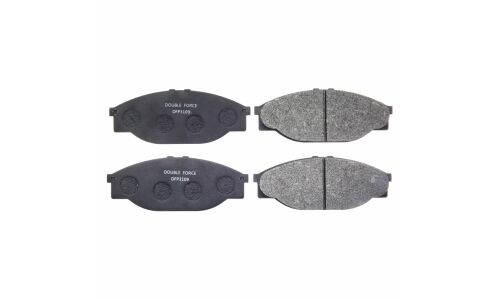 Колодки тормозные дисковые Double Force, передние, комплект на ось (4 шт), арт. DFP3109