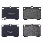 Колодки тормозные дисковые Double Force, передние, комплект на ось (4 шт), арт. DFP1029