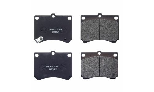 Колодки тормозные дисковые Double Force, передние, комплект на ось (4 шт), арт. DFP1029