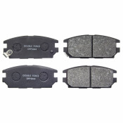 Колодки тормозные дисковые Double Force, задние, комплект на ось (4 шт), арт. DFP3044
