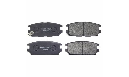Колодки тормозные дисковые Double Force, задние, комплект на ось (4 шт), арт. DFP3044