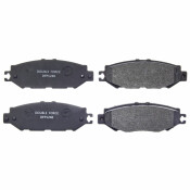 Колодки тормозные дисковые Double Force, задние, комплект на ось (4 шт), арт. DFP1240