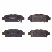 Колодки тормозные дисковые Double Force, задние, комплект на ось (4 шт), арт. DFP7055