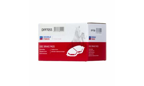 Колодки тормозные дисковые Double Force, задние, комплект на ось (4 шт), арт. DFP7055