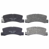 Колодки тормозные дисковые Double Force, для Toyota Corona / Carina / Caldina / Camry / Vista, комплект на ось (4 шт), арт. DFP1168