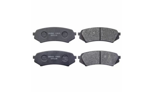 Колодки тормозные дисковые Double Force, задние, комплект на ось (4 шт), арт. DFP3198