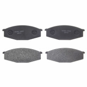 Колодки тормозные дисковые Double Force, комплект на ось (4 шт), арт. DFP747