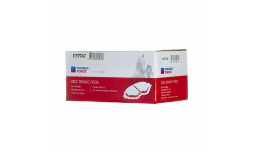 Колодки тормозные дисковые Double Force, комплект на ось (4 шт), арт. DFP747