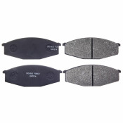 Колодки тормозные дисковые Double Force, передние, комплект на ось (4 шт), арт. DFP574