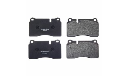 Колодки тормозные дисковые Double Force, передние, комплект на ось (4 шт), арт. DFP1670