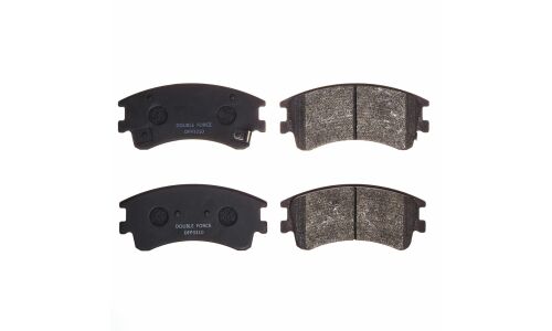 Колодки тормозные дисковые Double Force, передние, комплект на ось (4 шт), арт. DFP3310
