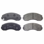 Колодки тормозные дисковые Double Force, передние, комплект на ось (4 шт), арт. DFP737