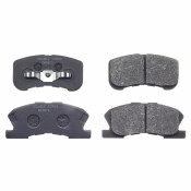 Колодки тормозные дисковые Double Force, передние, комплект на ось (4 шт), арт. DFP871