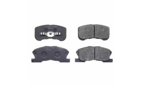 Колодки тормозные дисковые Double Force, передние, комплект на ось (4 шт), арт. DFP871