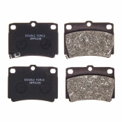 Колодки тормозные дисковые Double Force, задние, комплект на ось (4 шт), арт. DFP3239