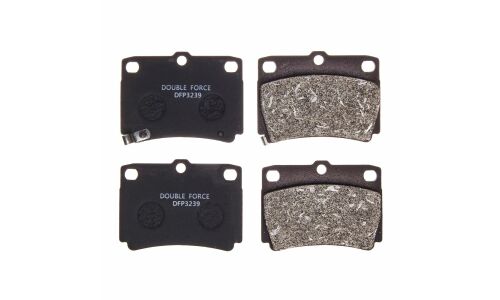 Колодки тормозные дисковые Double Force, задние, комплект на ось (4 шт), арт. DFP3239