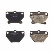Колодки тормозные дисковые Double Force, задние, комплект на ось (4 шт), арт. DFP3243