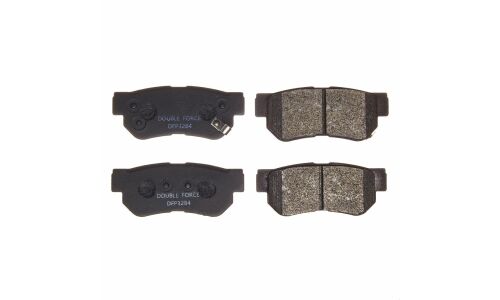 Колодки тормозные дисковые Double Force, задние, комплект на ось (4 шт), арт. DFP3284