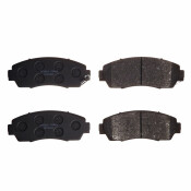 Колодки тормозные дисковые Double Force, передние, комплект на ось (4 шт), арт. DFP3581