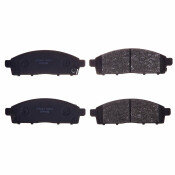 Колодки тормозные дисковые Double Force, передние, комплект на ось (4 шт), арт. DFP3435