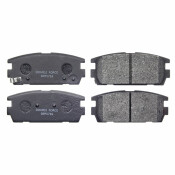 Колодки тормозные дисковые Double Force, задние, комплект на ось (4 шт), арт. DFP1716