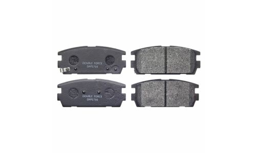 Колодки тормозные дисковые Double Force, задние, комплект на ось (4 шт), арт. DFP1716