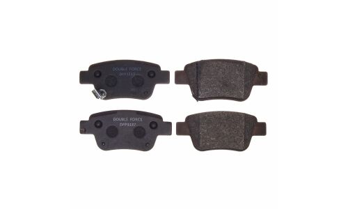 Колодки тормозные дисковые Double Force, задние, комплект на ось (4 шт), арт. DFP3337