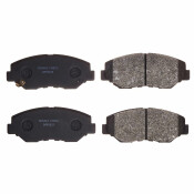 Колодки тормозные дисковые Double Force, передние, комплект на ось (4 шт), арт. DFP3325