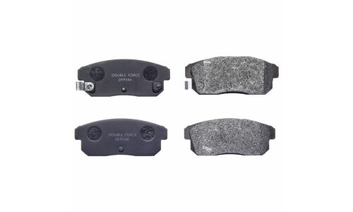 Колодки тормозные дисковые Double Force, задние, комплект на ось (4 шт), арт. DFP594