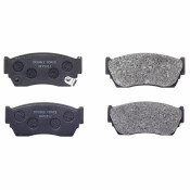 Колодки тормозные дисковые Double Force, передние, комплект на ось (4 шт), арт. DFP1012