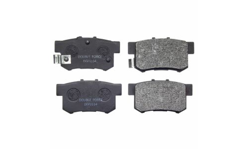 Колодки тормозные дисковые Double Force, задние, комплект на ось (4 шт), арт. DFP3154