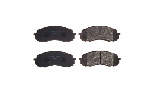 Колодки тормозные дисковые Double Force, передние, комплект на ось (4 шт), арт. DFP3371