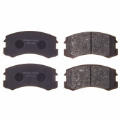 Колодки тормозные дисковые Double Force, передние, комплект на ось (4 шт), арт. DFP7651