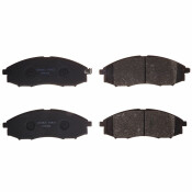 Колодки тормозные дисковые Double Force, передние, комплект на ось (4 шт), арт. DFP766