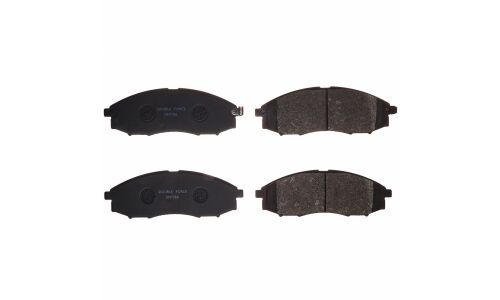 Колодки тормозные дисковые Double Force, передние, комплект на ось (4 шт), арт. DFP766