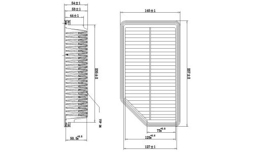 Фильтр воздушный Double Force, арт. DFA25016