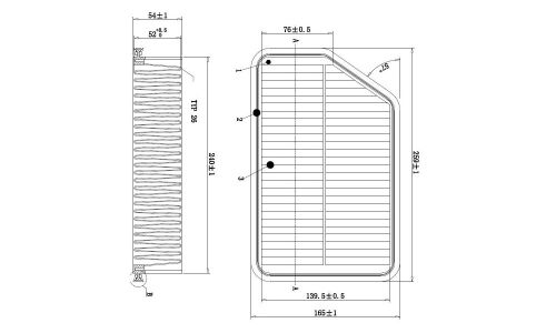 Фильтр воздушный Double Force, арт. DFA26013