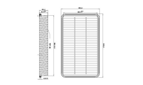 Фильтр воздушный Double Force, арт. DFA31126